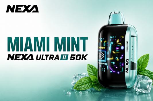 Miami Mint Nexa Ultra II 50K: Cool & Refreshing Flavor Review