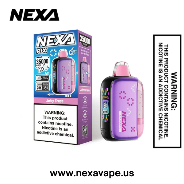 Juicy Grape Nexa Pix 35K Puffs Disposable Vape