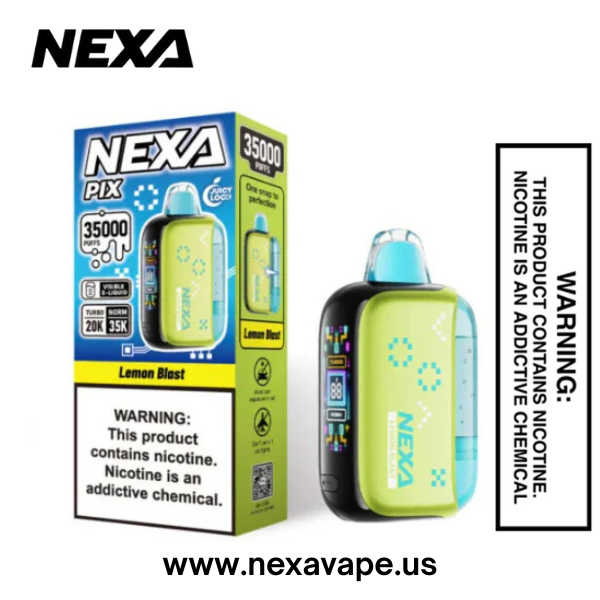 Lemon Blast Nexa Pix 35K Puffs 