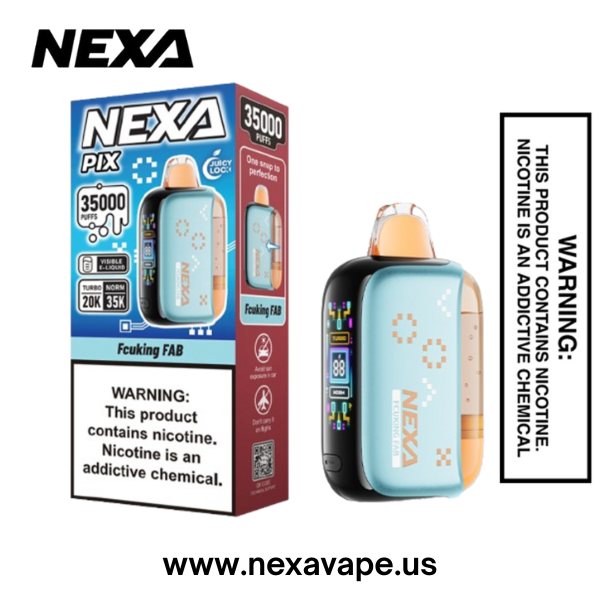 Fcuking FAB Nexa Pix 35K & 40K Puffs Disposable Vape