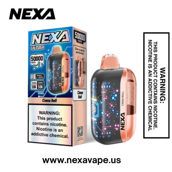 Cinna Roll – Nexa Ultra 50,000 Puffs 20ml Disposable
