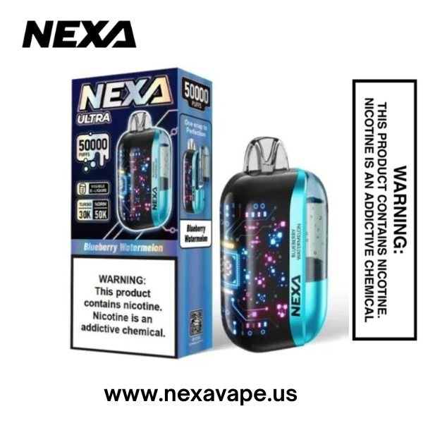 Blueberry Watermelon Nexa Ultra 50k Puffs Disposable Vape
