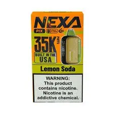 Lemon Soda Nexa Pix 35K Puffs Disposable Vape