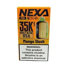 Mango Slush Nexa Pix 35K Puffs Disposable Vape